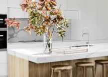 Contemporary-kitchen-in-white-and-wood-217x155