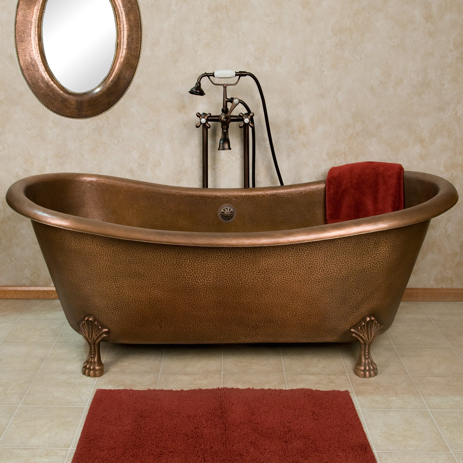 Copper Bathtubs Turning Your Bathroom into an Antique Paradise