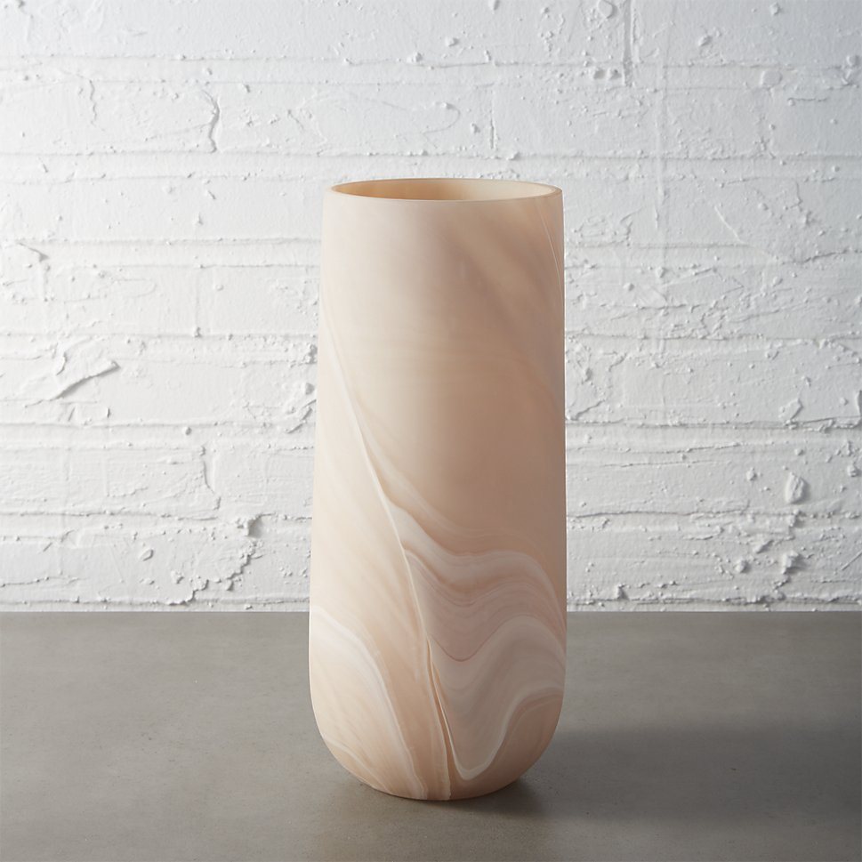 Glass vase from CB2