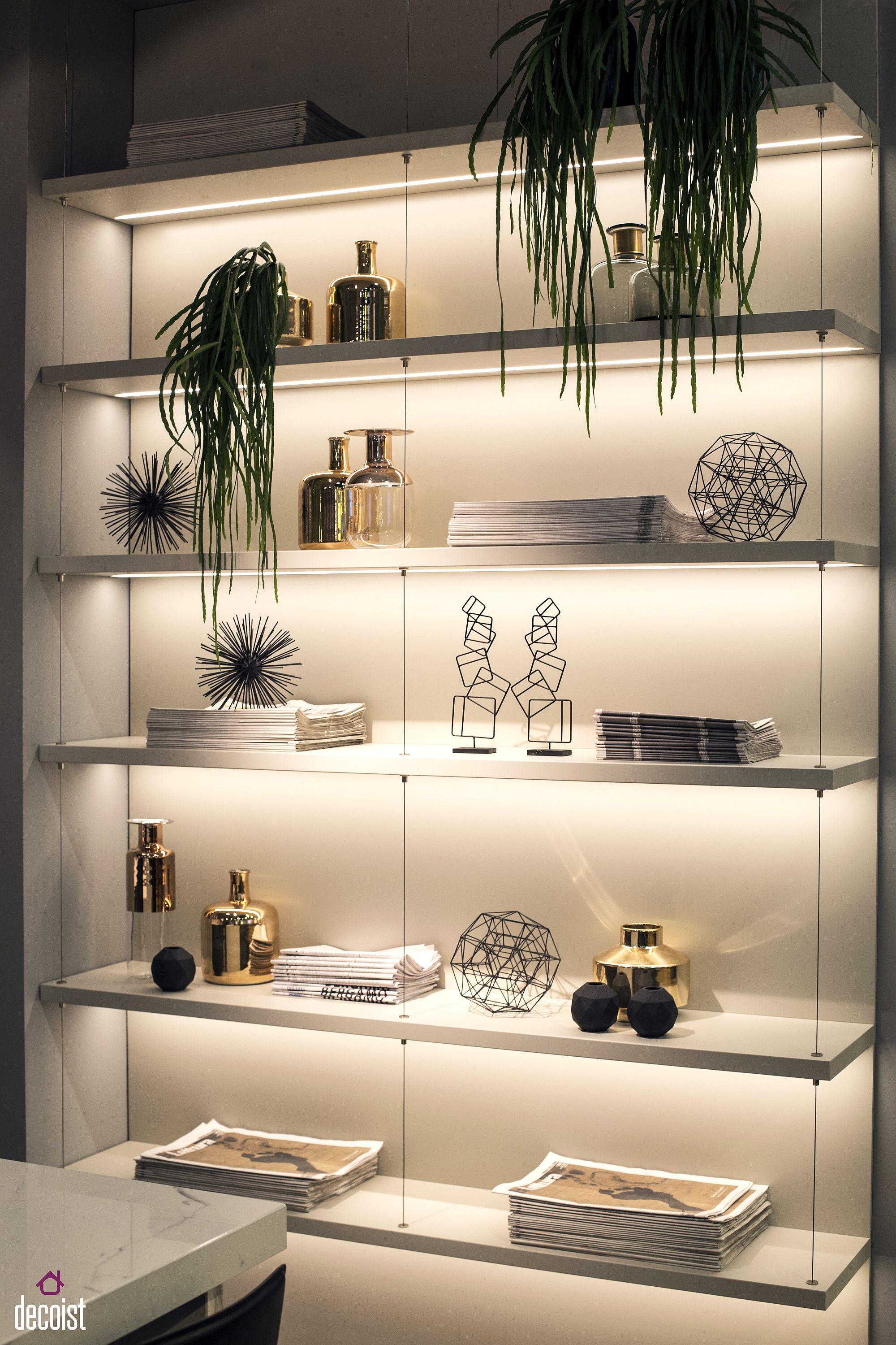 LED-strip-lights-make-for-great-accent-lighting-to-highlight-kitchen-shelves