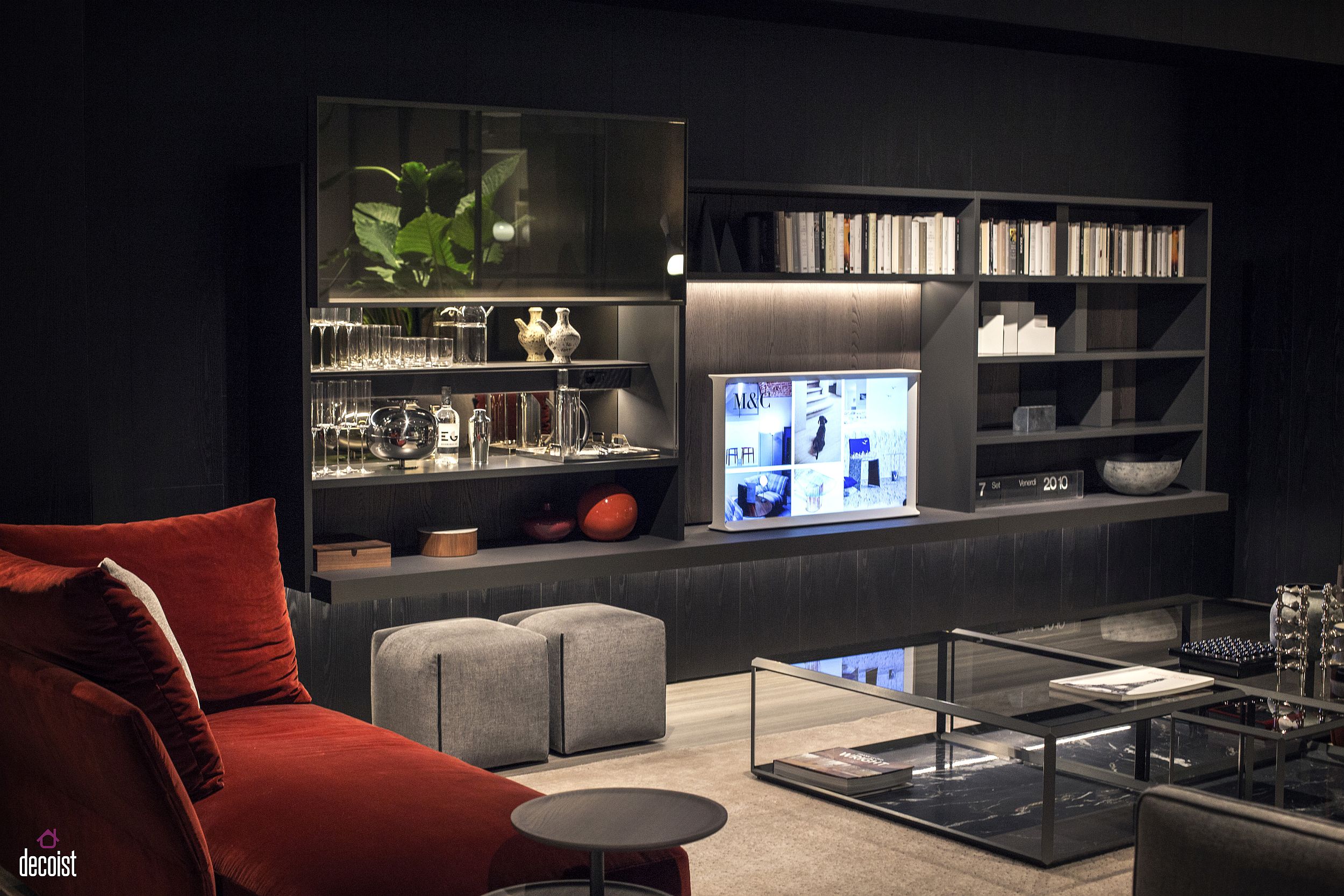 Tastefully Space Savvy 25 Living Room TV Units That Wow