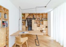 Plywood-partitions-and-wooden-decor-transform-apartment-into-unique-workspace-217x155