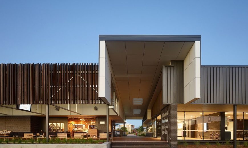 Natural-Industrial Design: Flamboyant Community Center Down Under