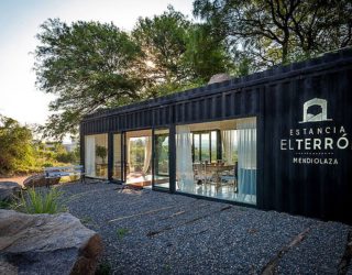 Adaptive Design: Shipping Container Turned into a Stylish Sales Gallery