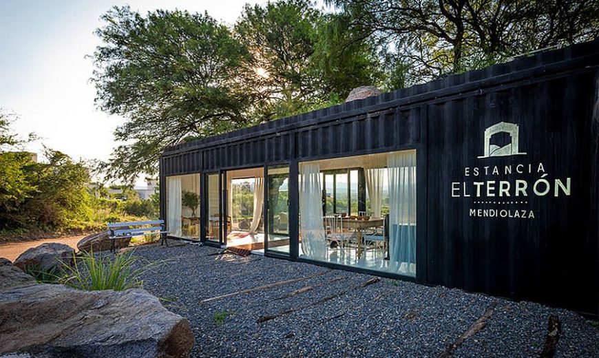 Adaptive Design: Shipping Container Turned into a Stylish Sales Gallery