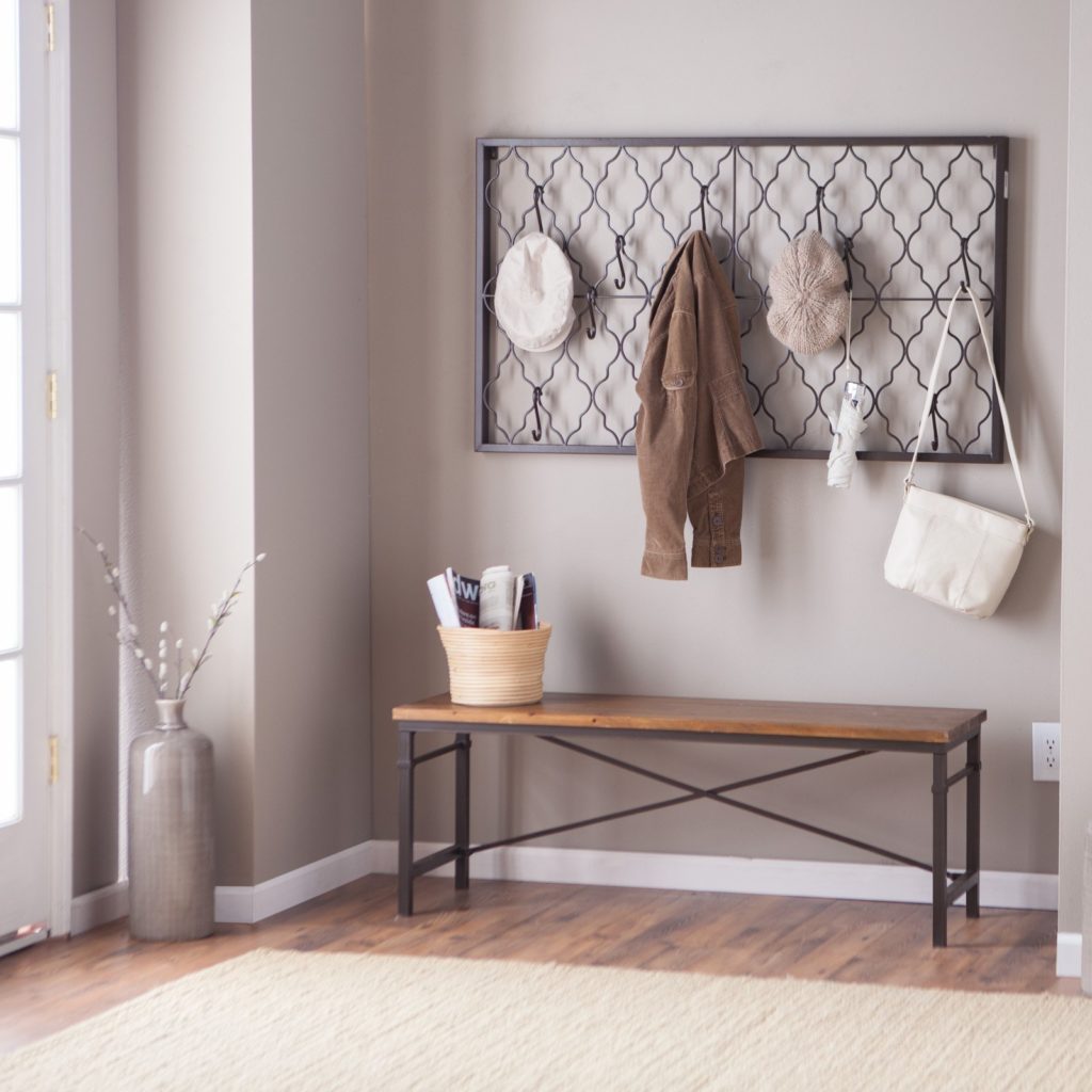 The-cream-color-of-brown-creates-a-calm-entryway-