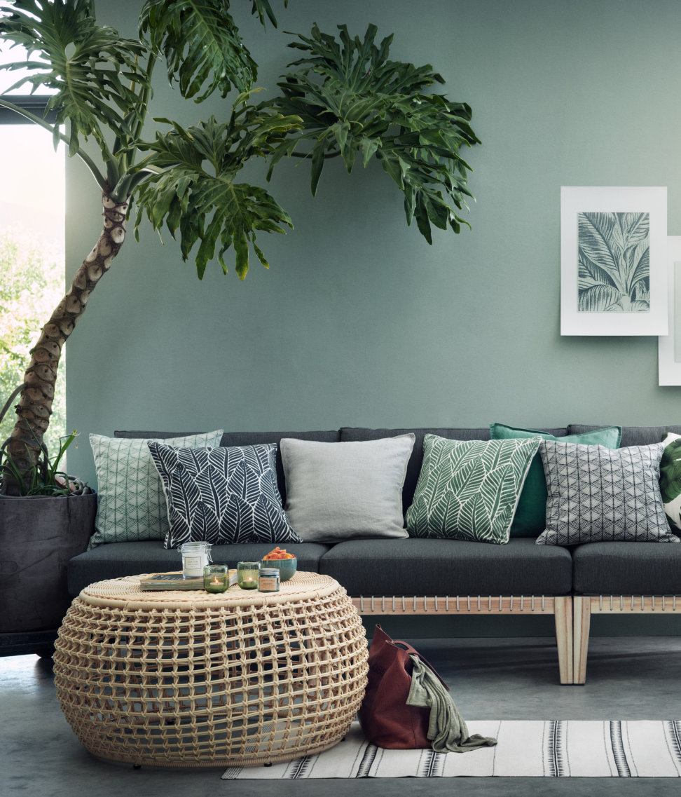 Tropical decor from H&M Home