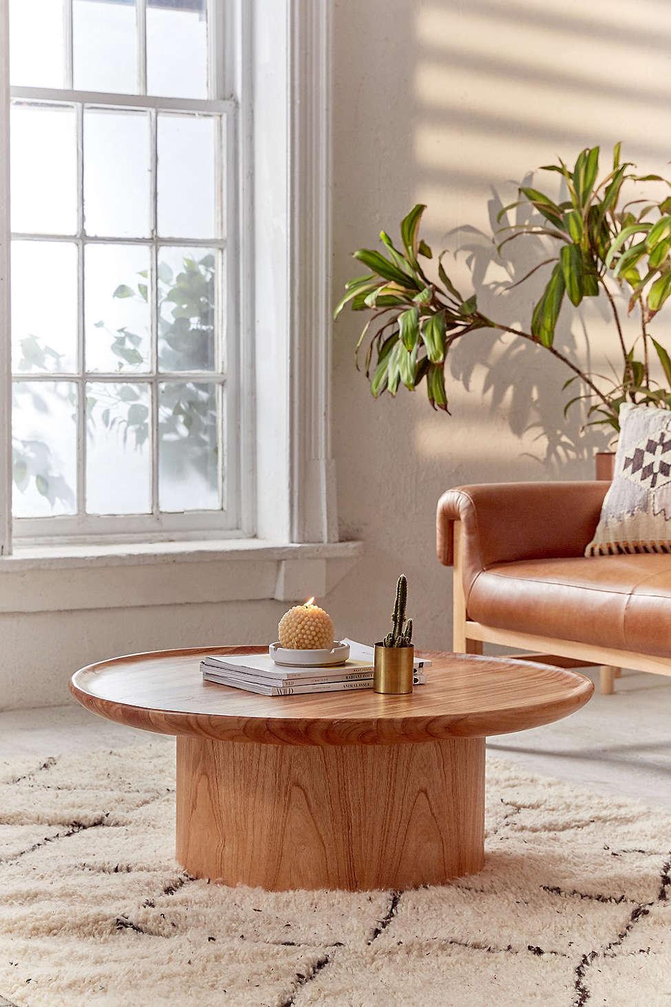 Wooden coffee table from Urban Outfitters