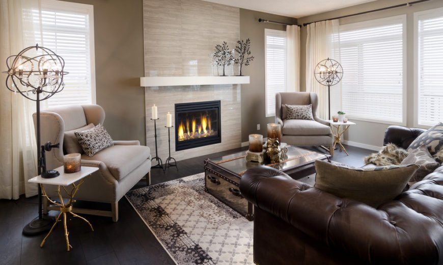 Elegant Beige Living Rooms, Beige And Brown Living Room Decorating Ideas