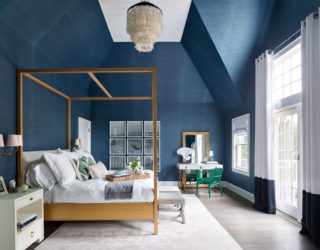 Moody Interior: Breathtaking Bedrooms in Shades of Blue