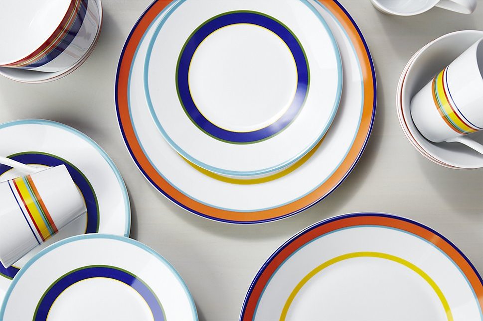 Cirque dinnerware from Crate & Barrel