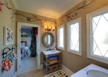 Eclectic-bathroom-with-fun-use-of-colors-217x155