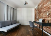 Home-office-in-white-and-gray-with-exposed-brick-wall-217x155