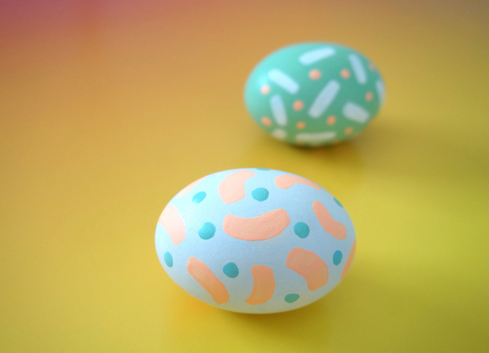 Noodle pattern Easter egg