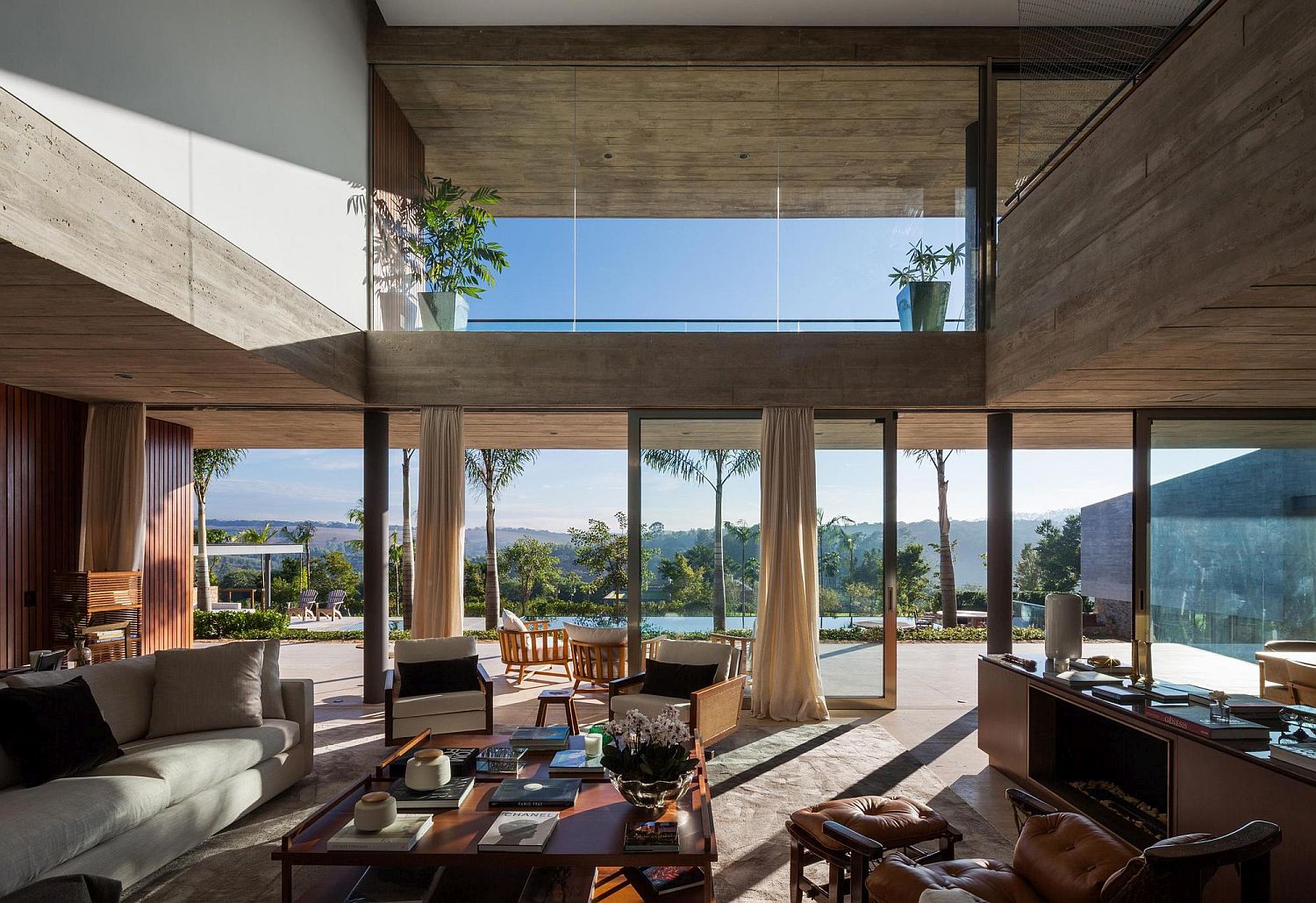 Open-double-height-living-area-opens-up-to-the-lovely-view-outside