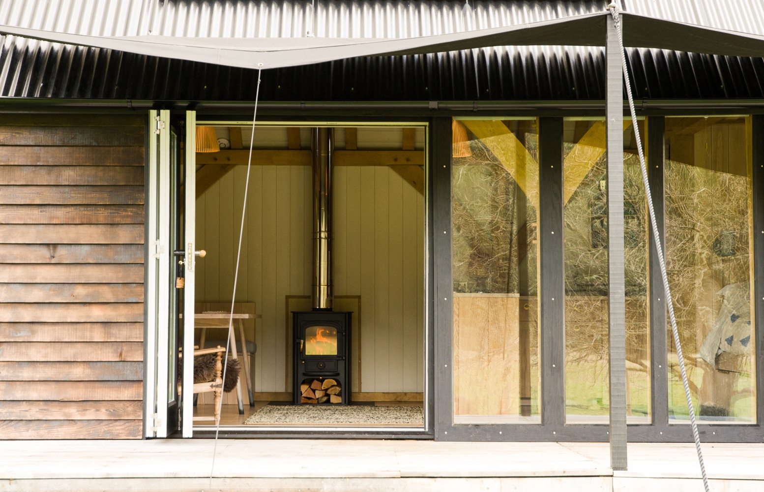 Out of the Valley Oak Cabin exterior