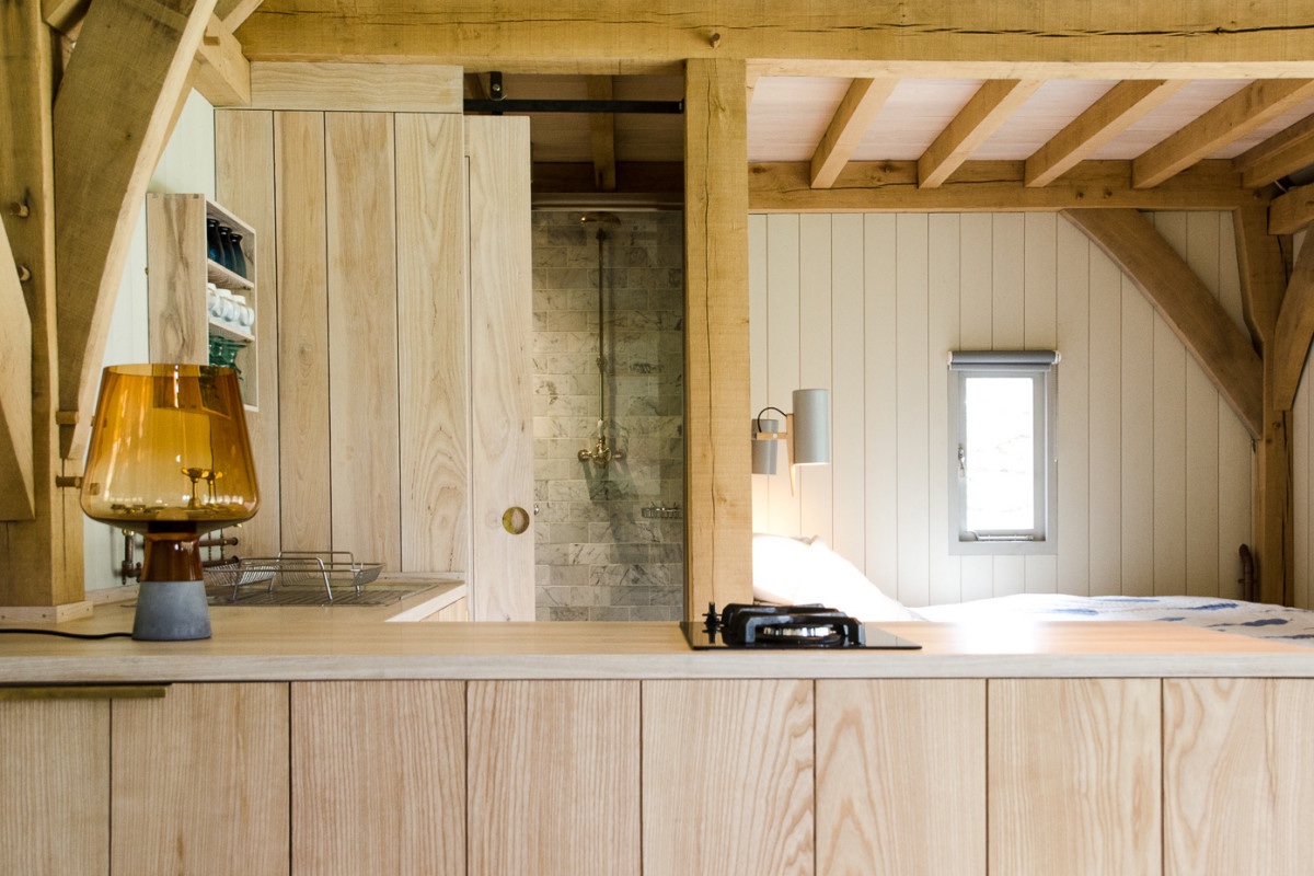 Out of the Valley Oak Cabin interior