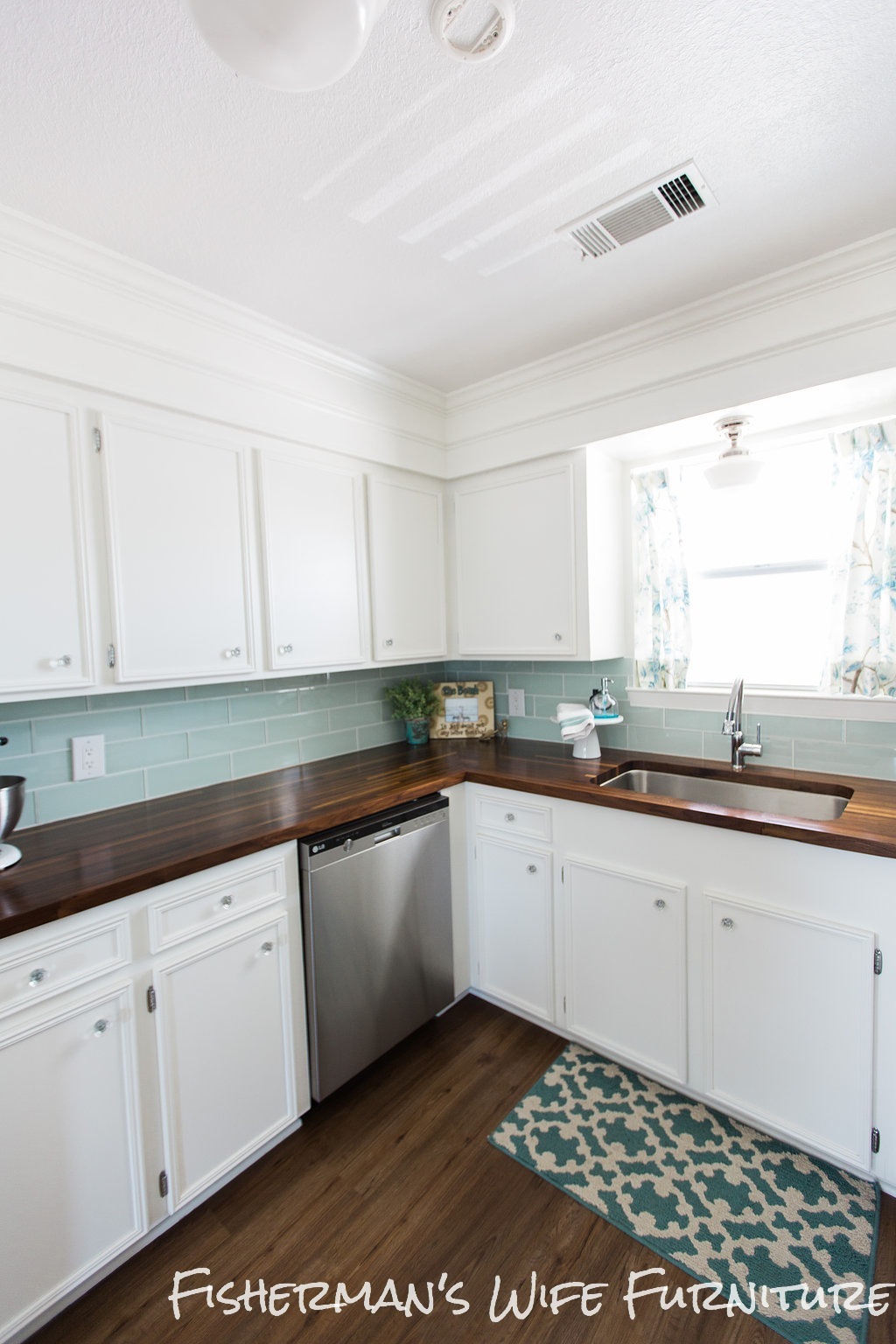 Remarkable dark countertop in an elegant kitchen