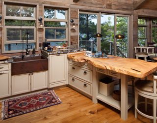 Charming and Classy Wooden Kitchen Countertops