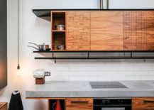 Smart-and-space-savvy-modern-kitchen-in-white-with-wooden-shelves-217x155