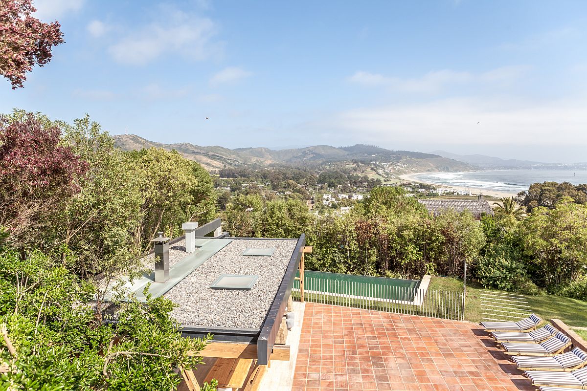 View of the gorgeous landscape around the Becah Pavilion