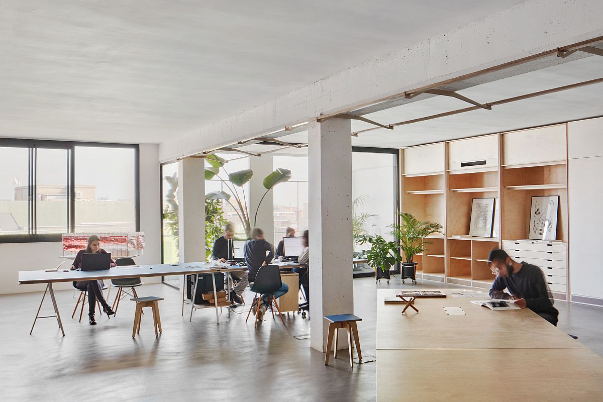 Warehouse turned into office space in 22@Barcelona – Innovation District