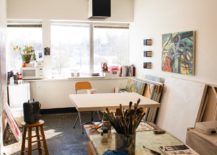 30 Creative & Beautiful Home Art Studio Ideas