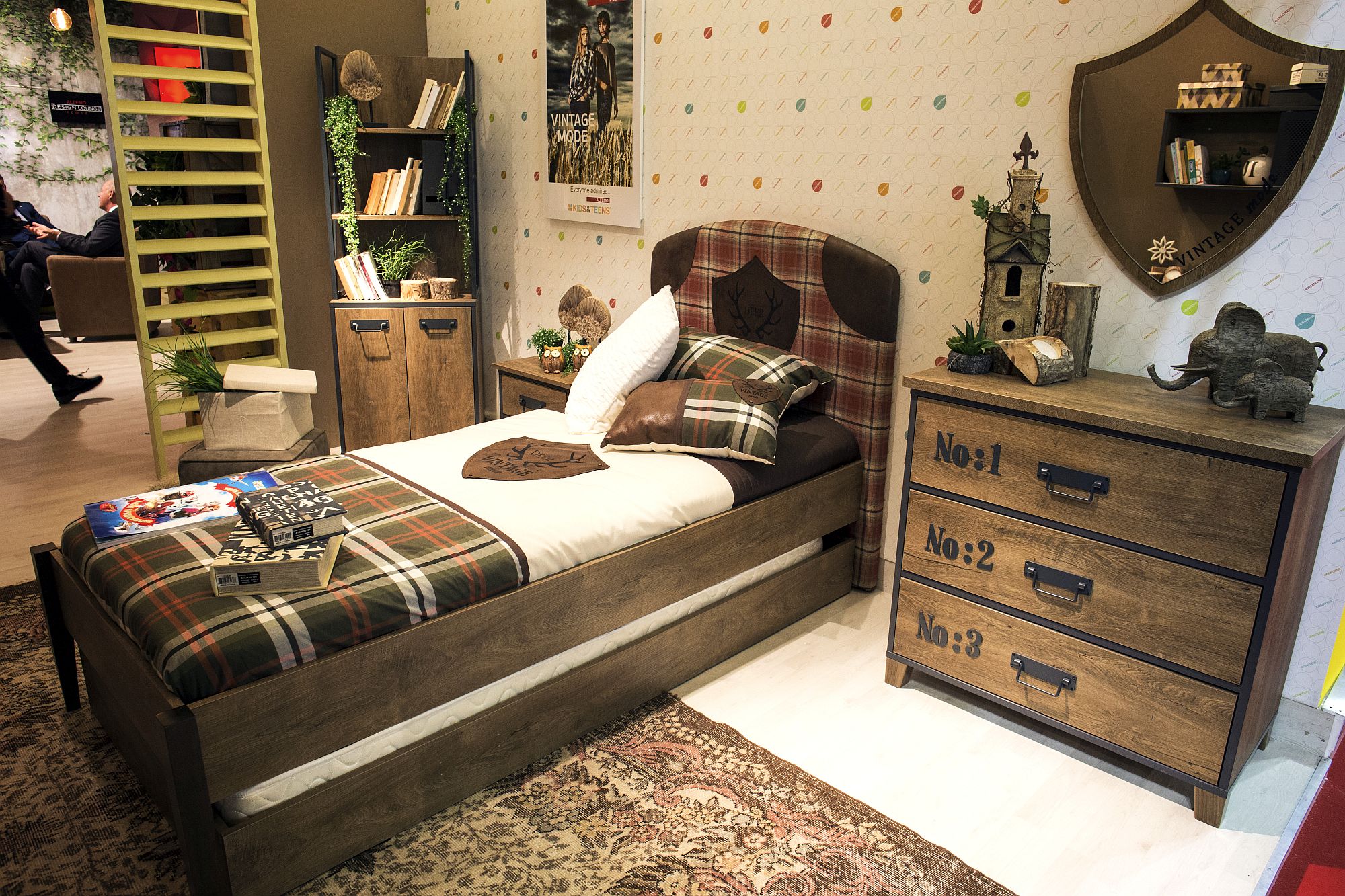 Beautiful kids&#039; room with decor that complements its overall style and theme