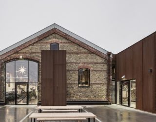 Malmö Saluhall: Roofless Industrial Building Turned into a Fabulous Market Hall