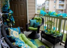 Captivating-small-balcony-decorated-in-green-and-blue--217x155