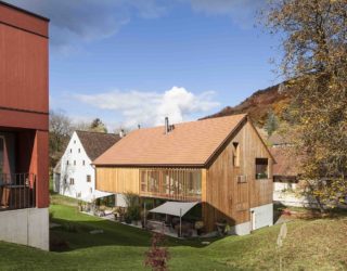 Converted Mill Barn with Tiled Roof Conceals Modern Apartments