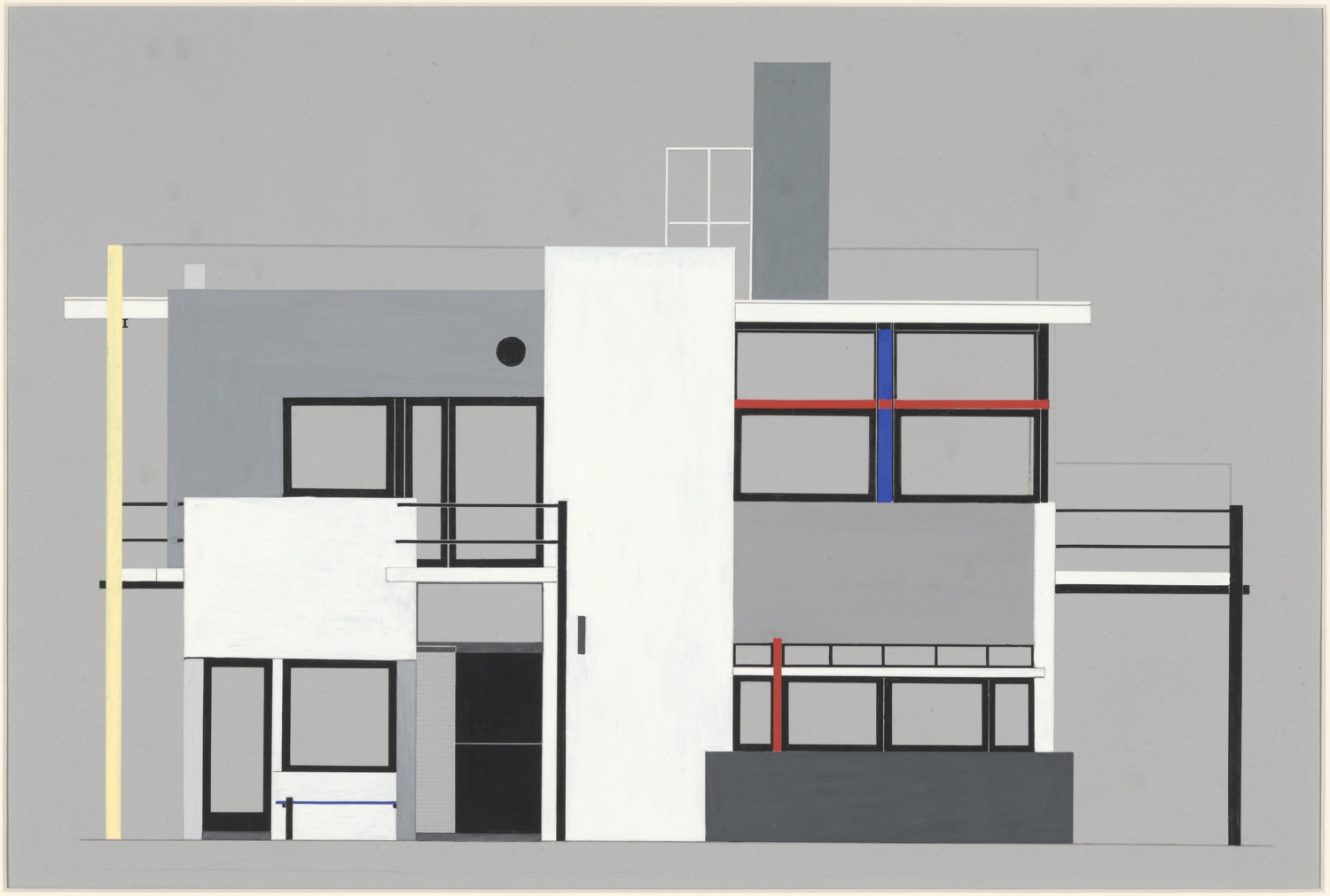 Gerrit Rietveld’s plan for the Schröder house