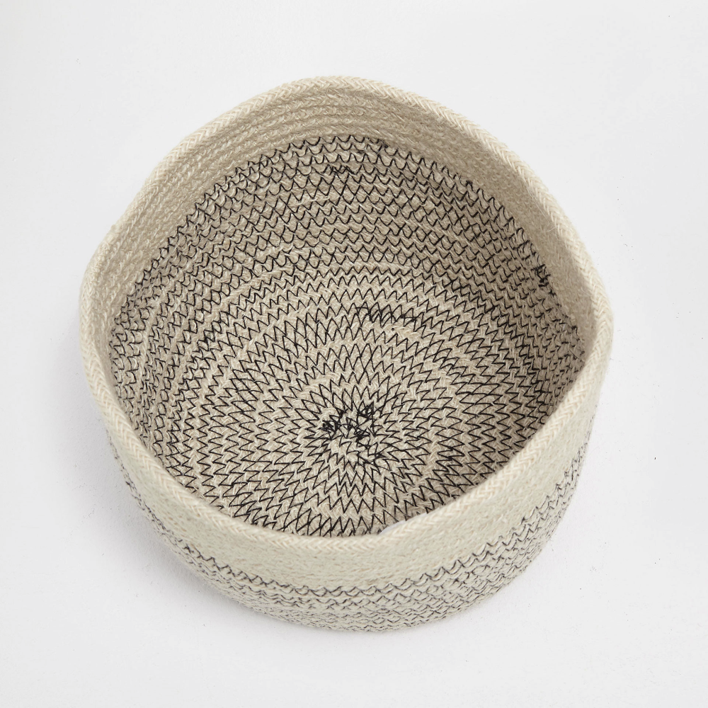 Jute basket from Zara Home