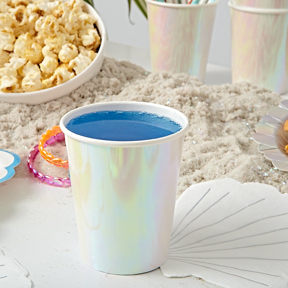 Mermaid party cups