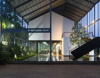 Industrial and Eco-Friendly: Inventive Green Office in Vietnam