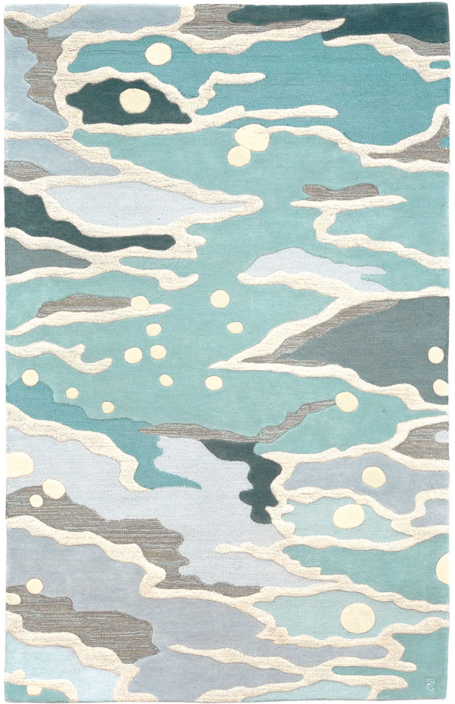 Ocean rug by Angela Adams