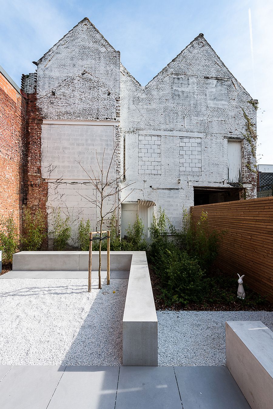 Old industrial building in Antwerp transformed into modern spa