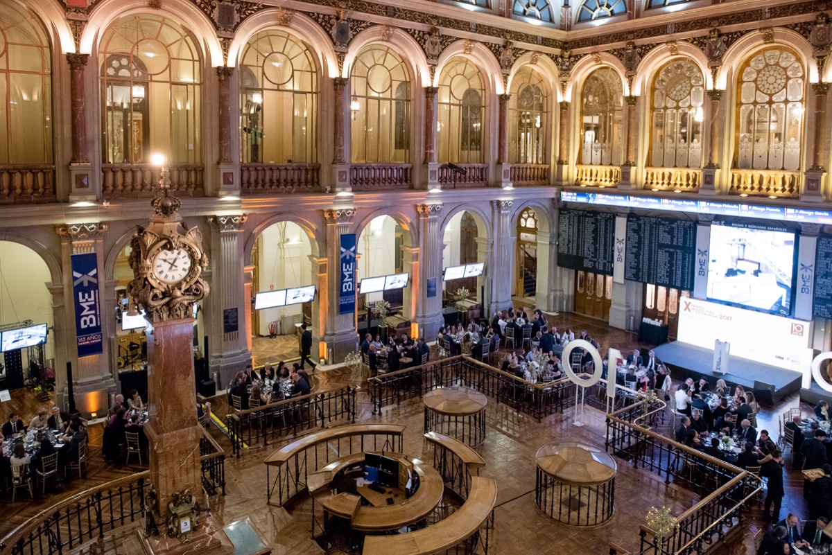 Palacio de la Bolsa de Madrid is the setting for X Porcelanosa Awards