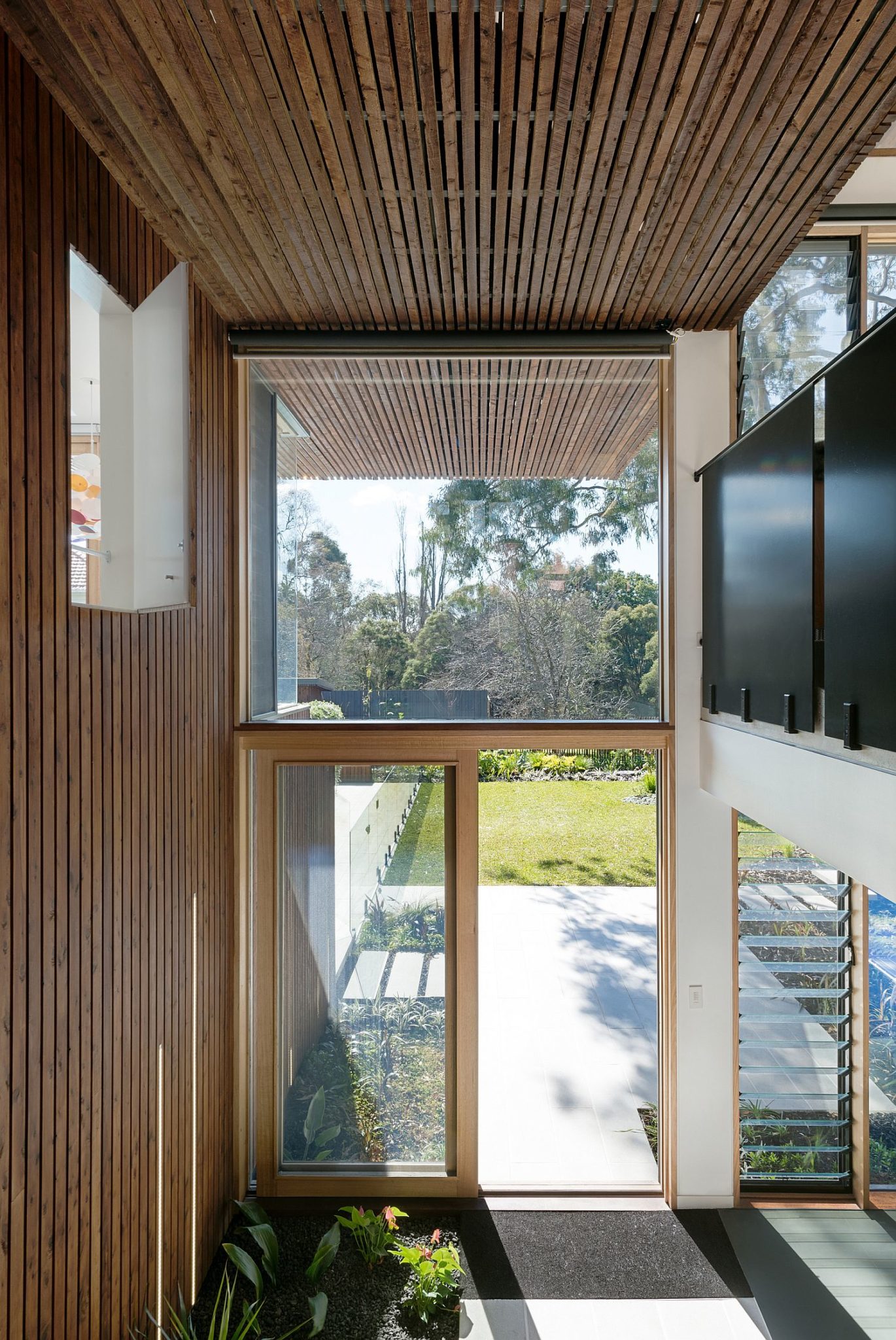 Passive solar heating and cooling techniques cut back on energy needs of the home