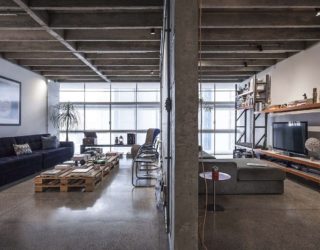 Revamped Modern Industrial Apartment in the Iconic Edifício Copan