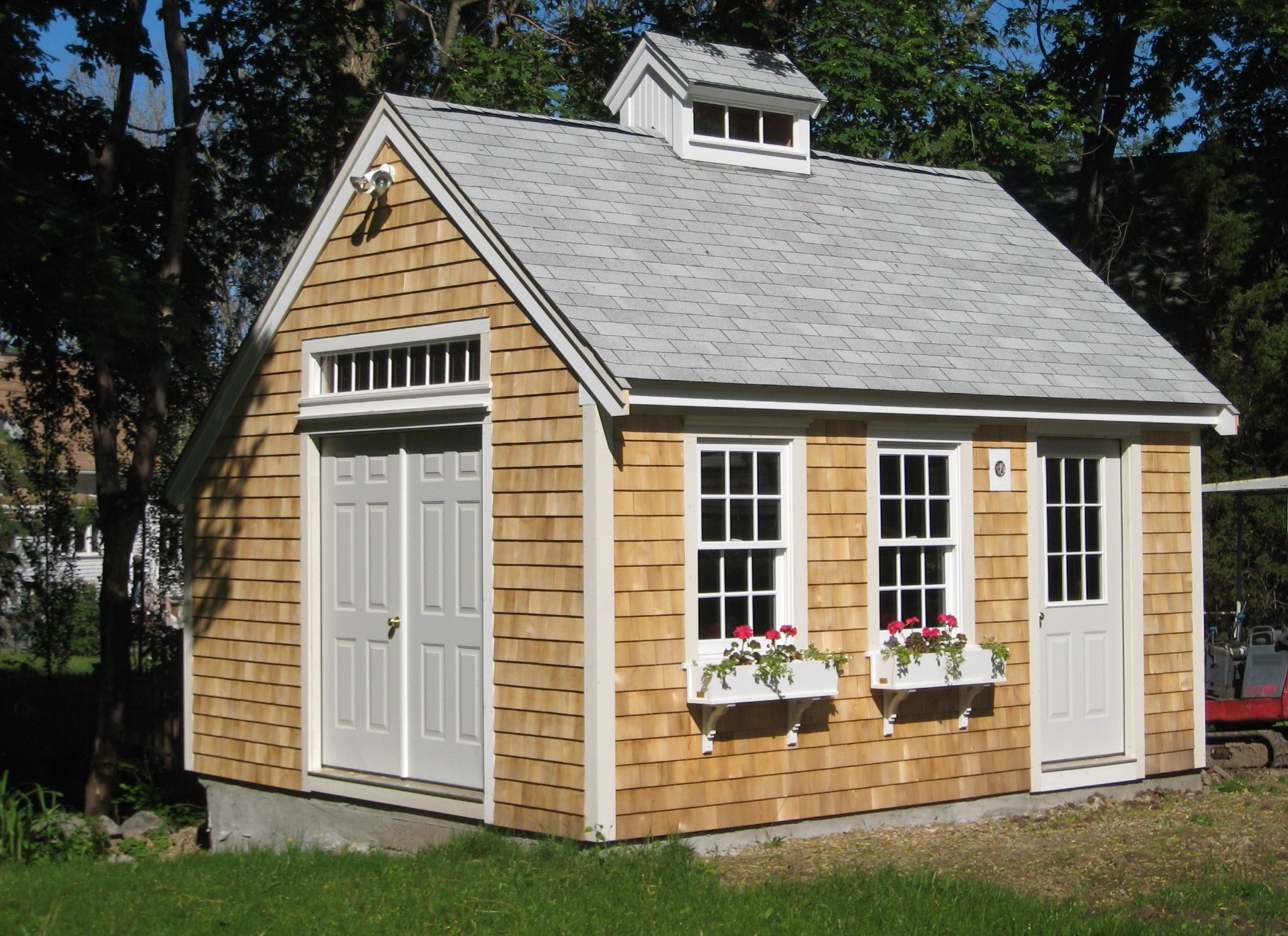 Backyard storage shed plans