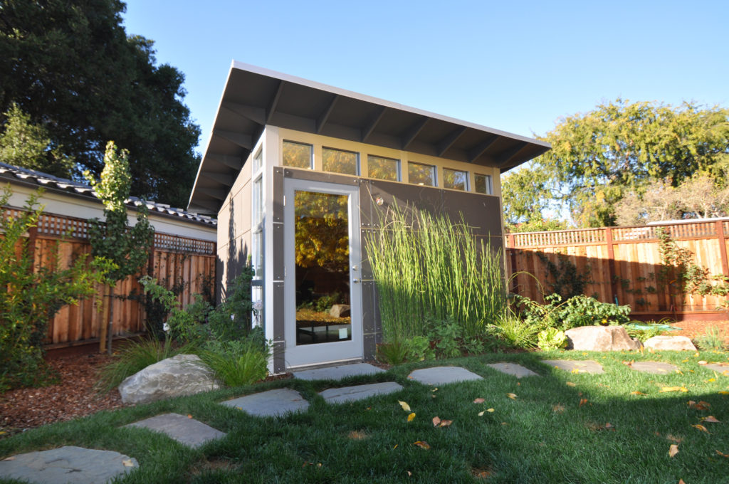 Stylish and modernized garden shed