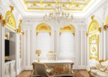 White-and-gold-office-that-radiates-beauty-and-prestige-217x155
