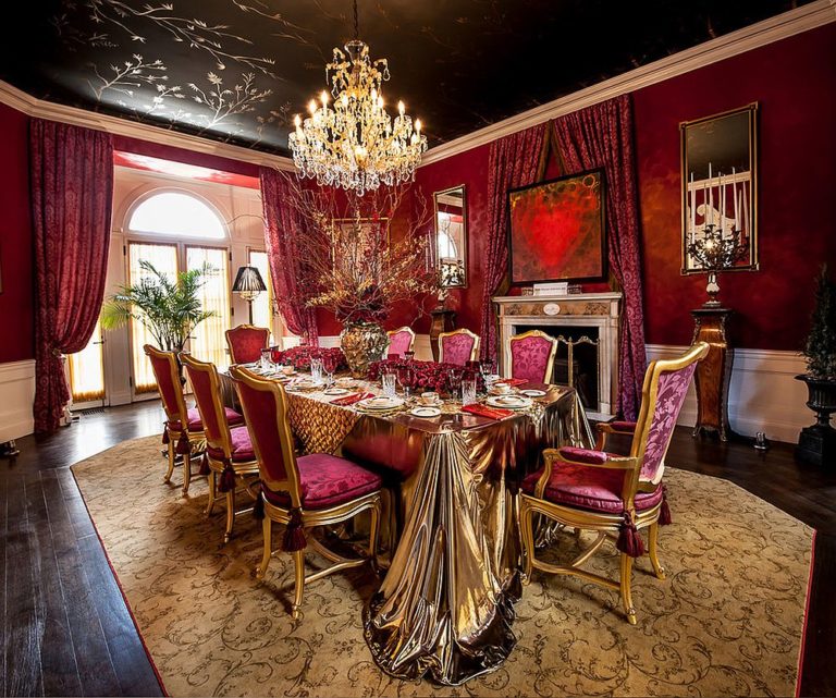 Luxury All The Way 15 Awesome Dining Rooms Fit For Royalty Decoist