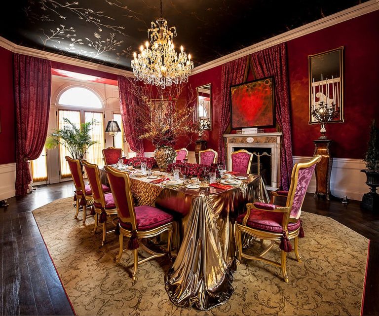 Luxury all the Way 15 Awesome Dining Rooms Fit for Royalty! Decoist