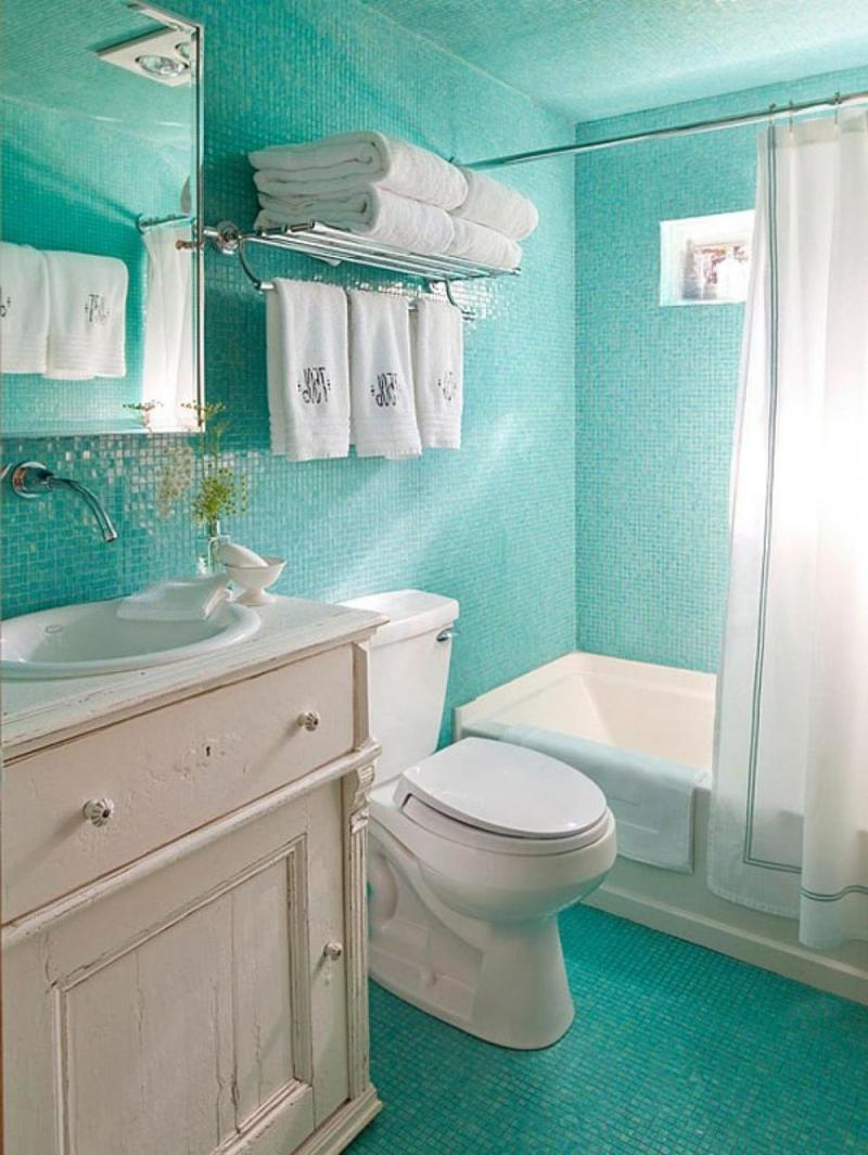 Turquoise Bathrooms: Timeless and Captivating Interior