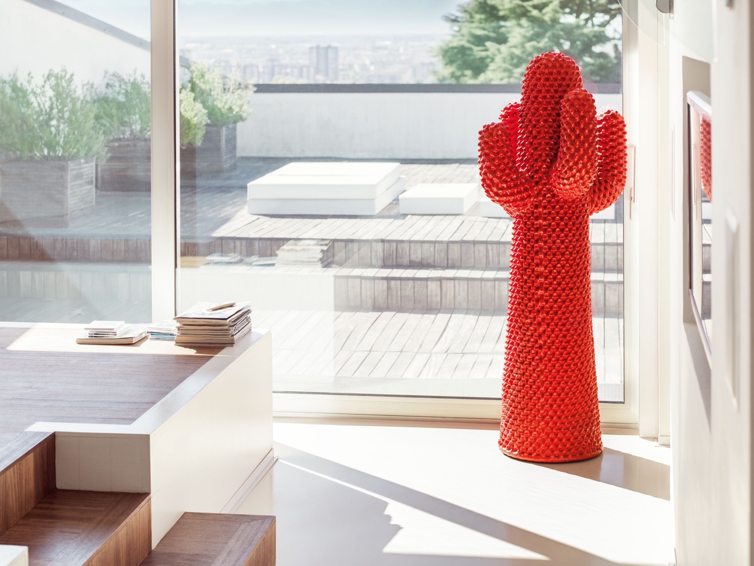 Cactus coat stand