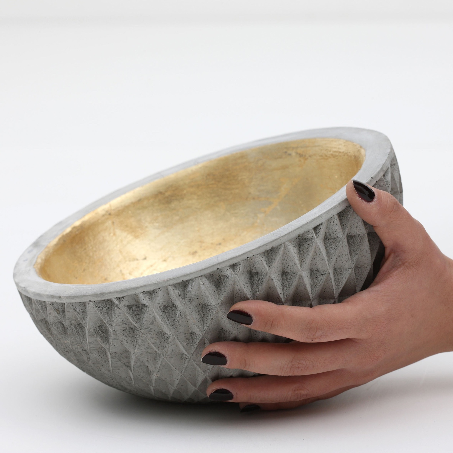 Carved-bowl