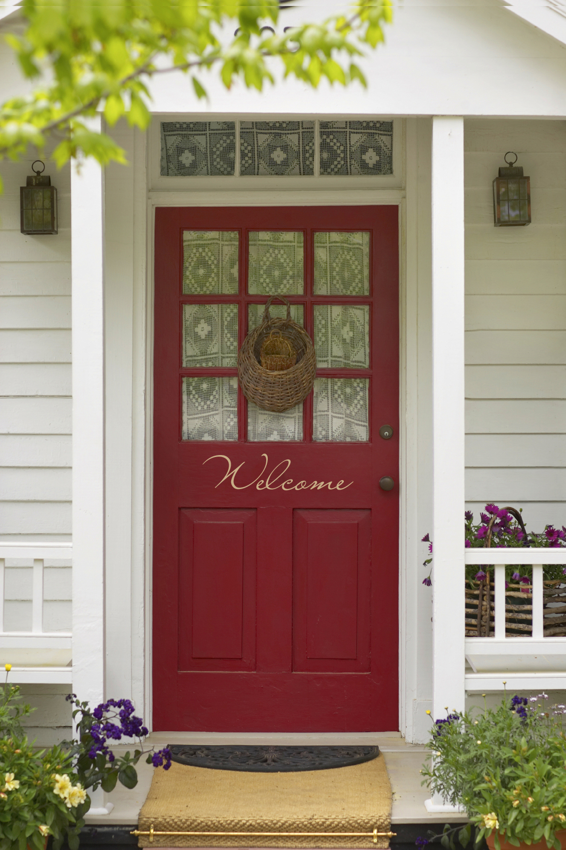 Red House Front Door