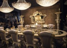 15 Awesome Dining Rooms Fit For Royalty, Luxury Dining Room Tables And Chairs